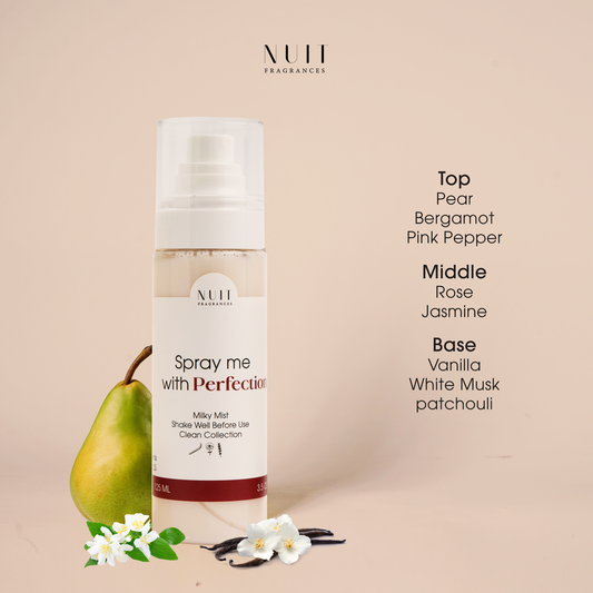 Spray Me with Perfection
